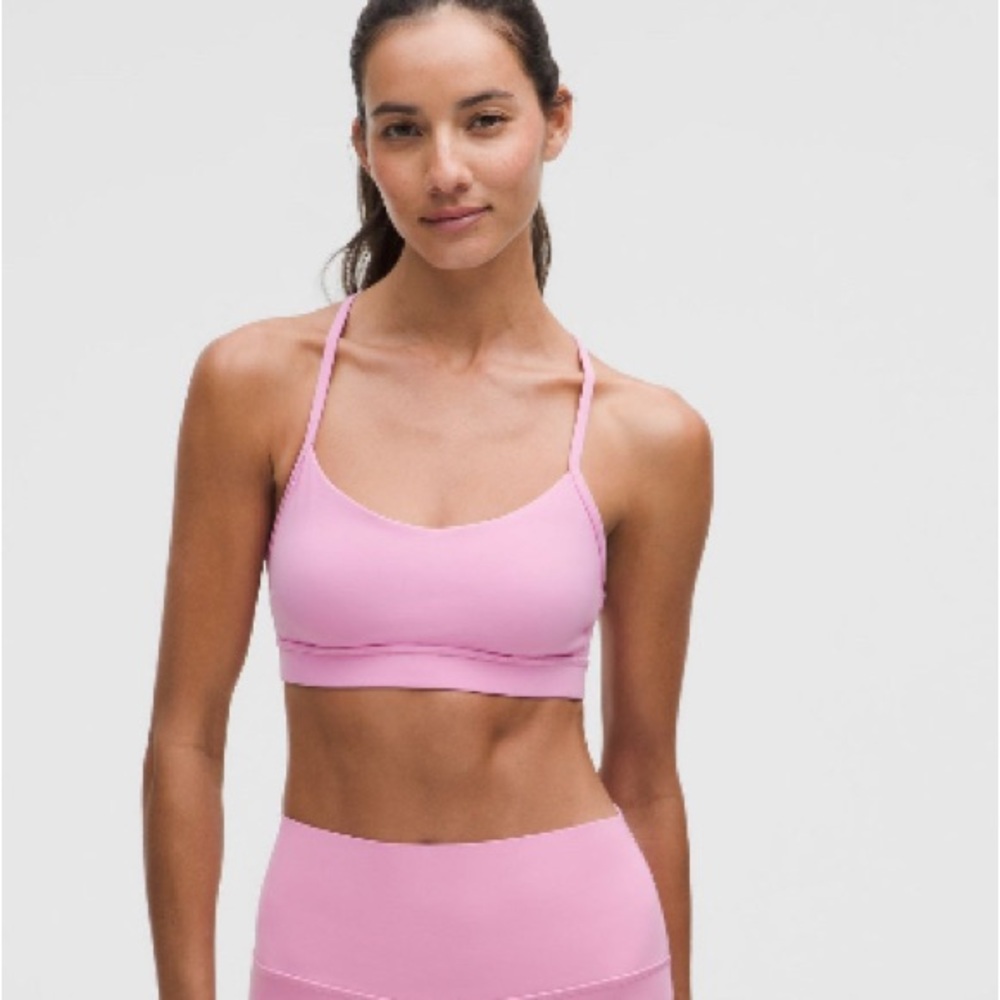 lululemon athletica Pink Sports Bra